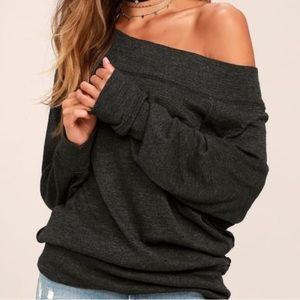 Free People off the shoulder top!